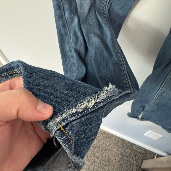 American Eagle Stretch Artist Jeans Women's Size 10 Flare Leg Medium Wash - Picture 4 of 11